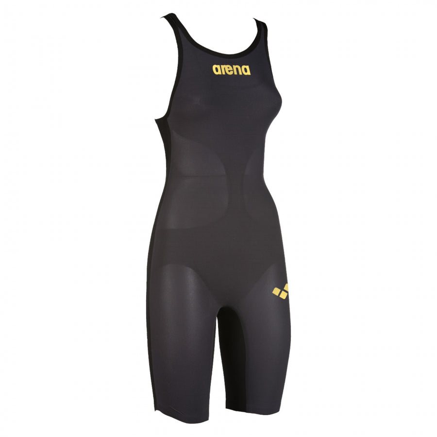 Arena Carbon Air Open Back Suit - Grey / Black