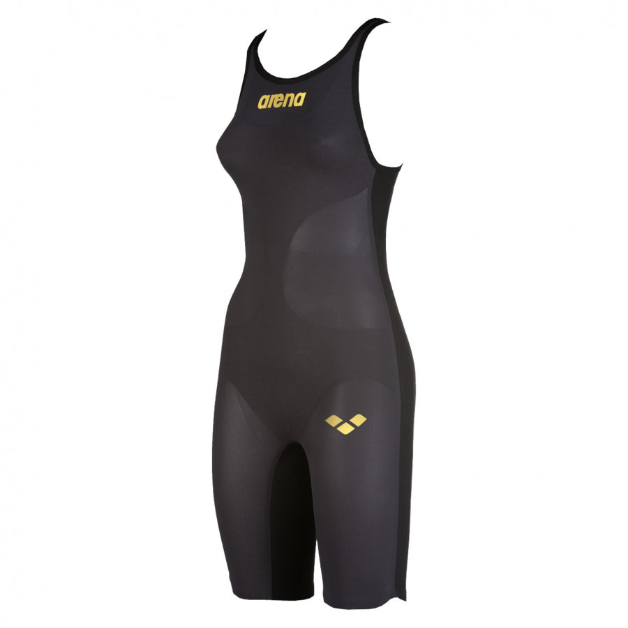 Arena Carbon Air Open Back Suit - Grey / Black