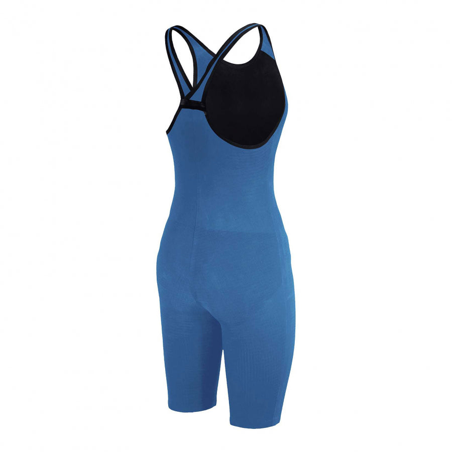 Arena Carbon Pro Closed Back Short Leg Suit - Royal Blue SIDE 2