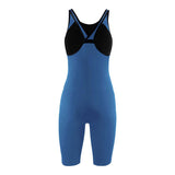 Arena Carbon Pro Closed Back Short Leg Suit - Royal Blue BACK