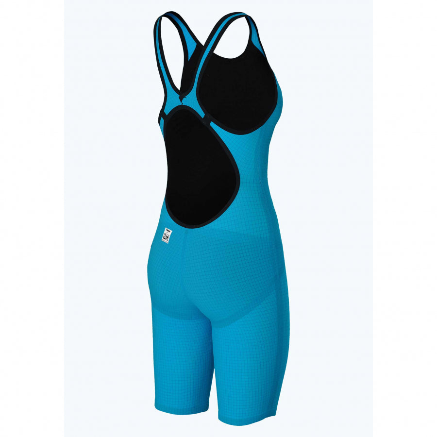 Arena Carbon Pro 2 Open Back Short Leg Suit - Cyan Blue – Sport