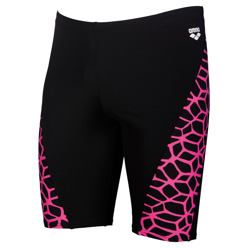 Arena Carbonics Men's Swim Jammers - Black / Pink