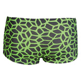 Arena Carbonics Low Waist Shorts - Shadow Grey / Green