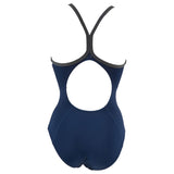 Buy Arena Carbonite Ladies Swimsuit - Navy Blue
