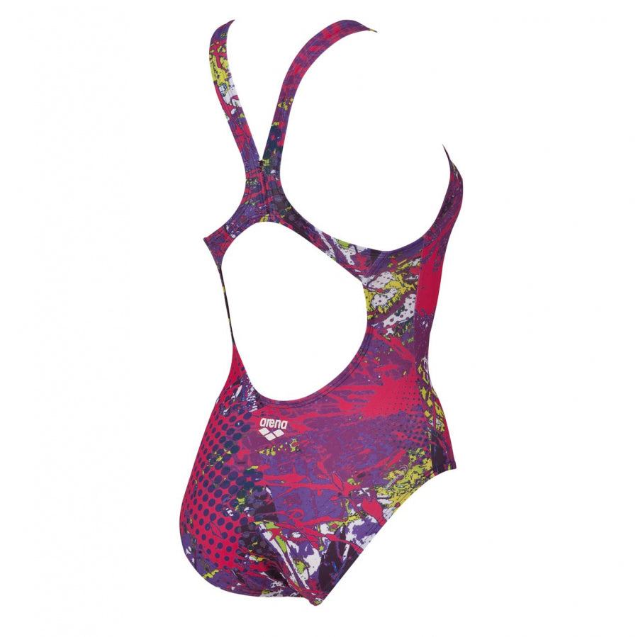 Arena Ladies Carioca One Piece Purple Swimsuit