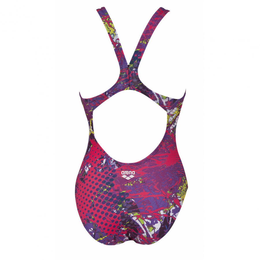 Arena Ladies Carioca One Piece Purple Swimsuit
