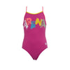 Arena Carnival Girls Pink Swimsuit