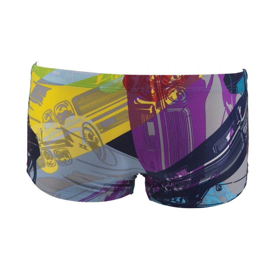 Mens Cars Low Waist Short blue