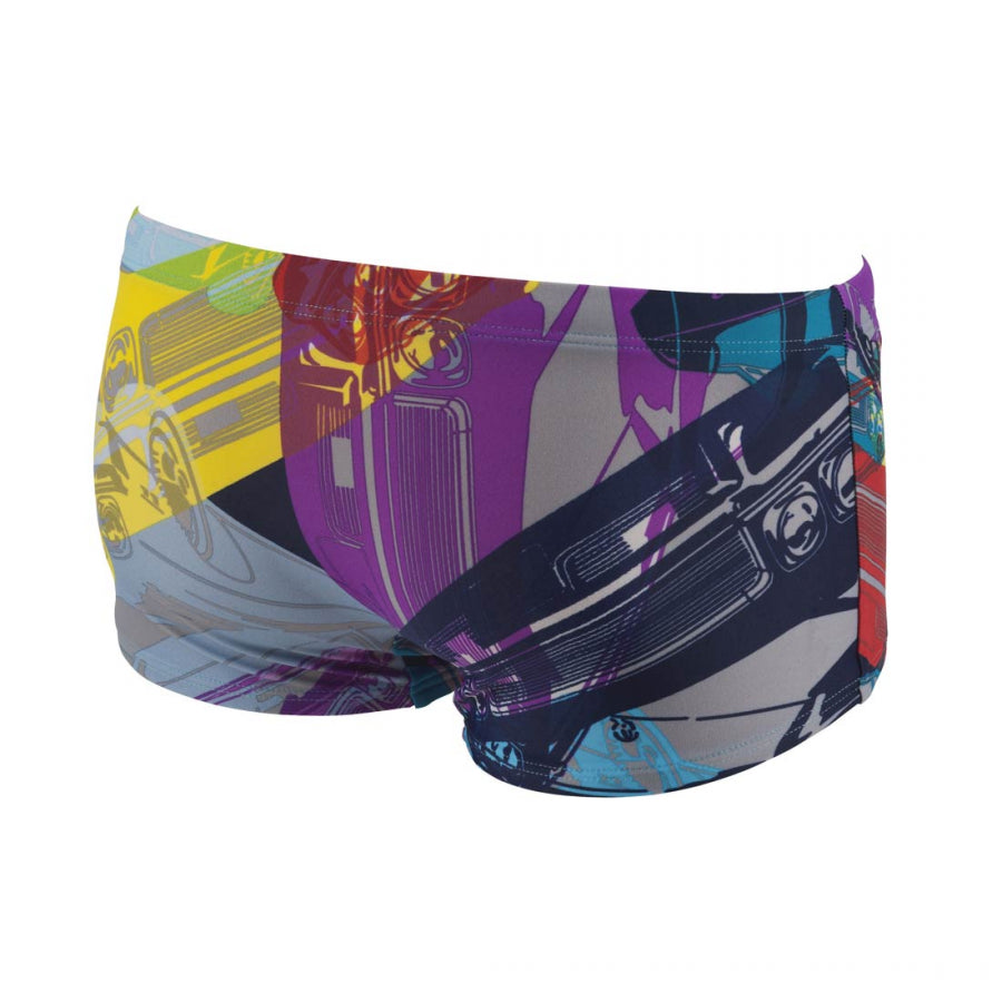 Mens Cars Low Waist Short blue