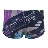 Arena Cars junior low waist navy blue swim shorts