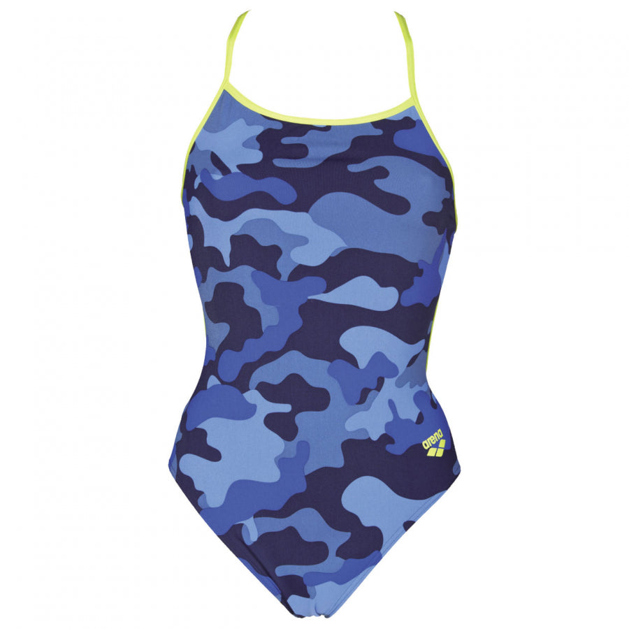 Arena Chameleon Blue Swimsuit**LINED**