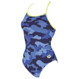 Arena Chameleon Blue Swimsuit**LINED**