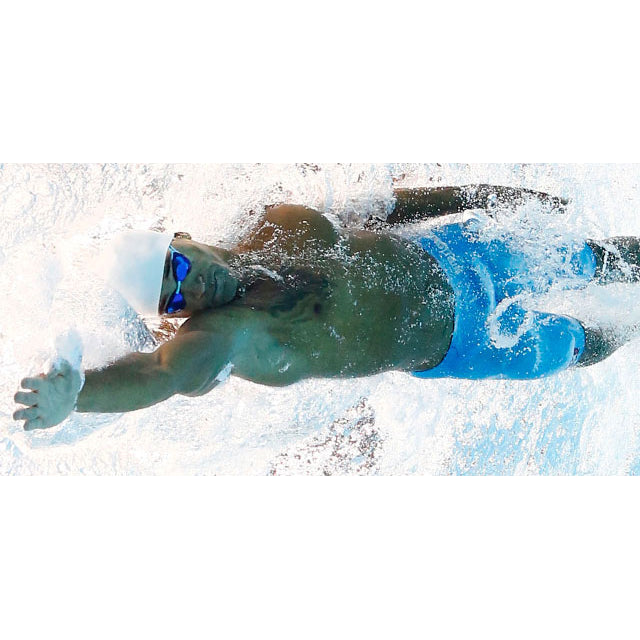Arena Carbon Pro 2 Jammers - Cyan Blue