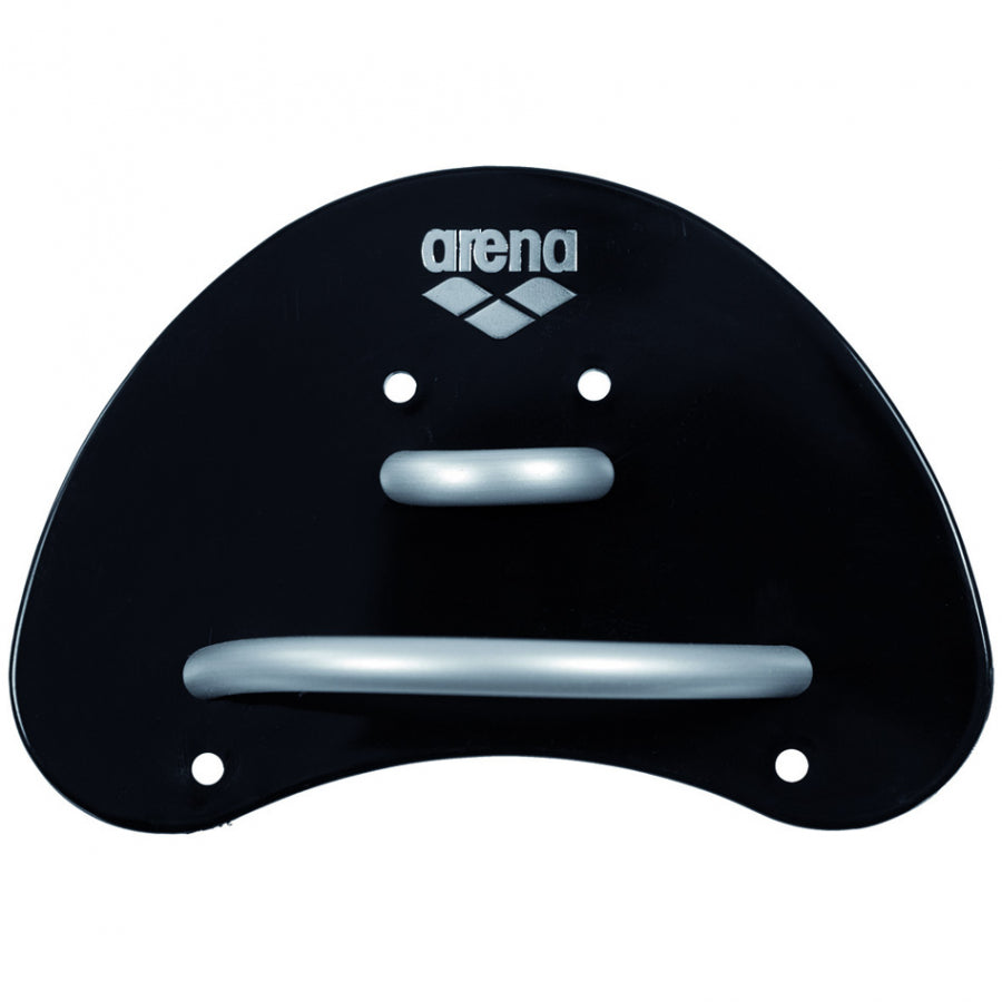 Arena Elite Finger Paddles - Black/Silver