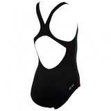 Arena Espiral Girls Black Swimming Costume