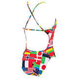 Buy Arena Ladies Flag Swimsuit