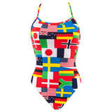 Buy Arena Ladies Flag Swimsuit