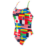 Buy Arena Ladies Flag Swimsuit