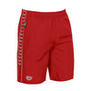 Unisex Arena Gauge Junior Long Bermuda Shorts - Red