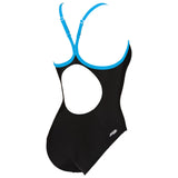 Shop Goal Black / Blue Arena Swimsuit