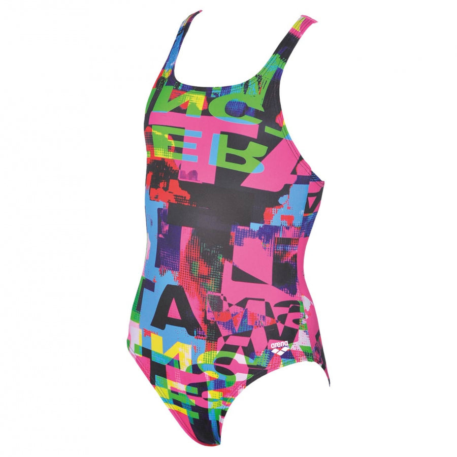 Arena Girls Pink Swimsuit - Instinct