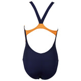 Arena Ipanema Girls Swimming Costume - Navy