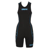 Arena Ladies ST Black Trisuit - Rear Zip