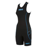 Arena Ladies ST Black Trisuit - Rear Zip