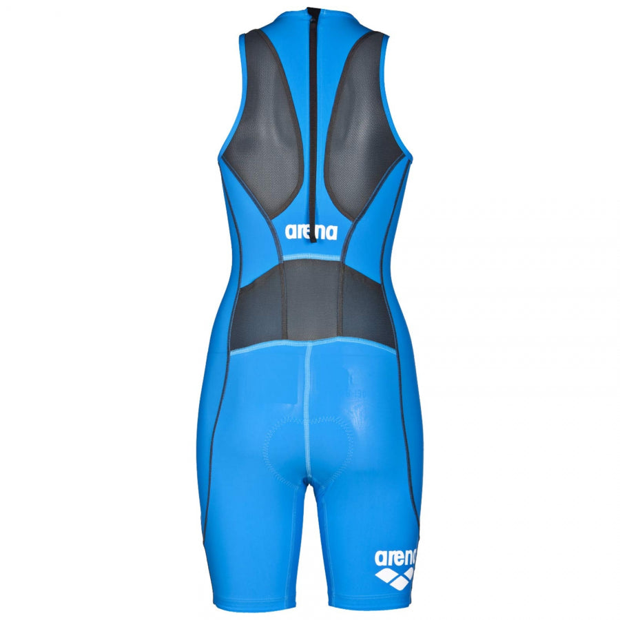 Arena Ladies ST Blue Trisuit - Rear Zip