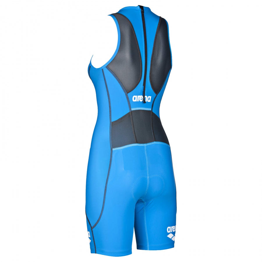 Arena Ladies ST Blue Trisuit - Rear Zip