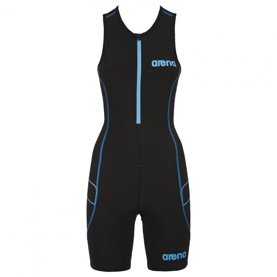 Arena Ladies ST Black Trisuit - Front Zip