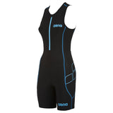 Arena Ladies ST Black Trisuit - Front Zip