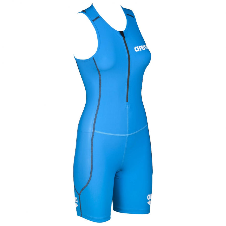 Arena Ladies ST Blue Trisuit - Front Zip