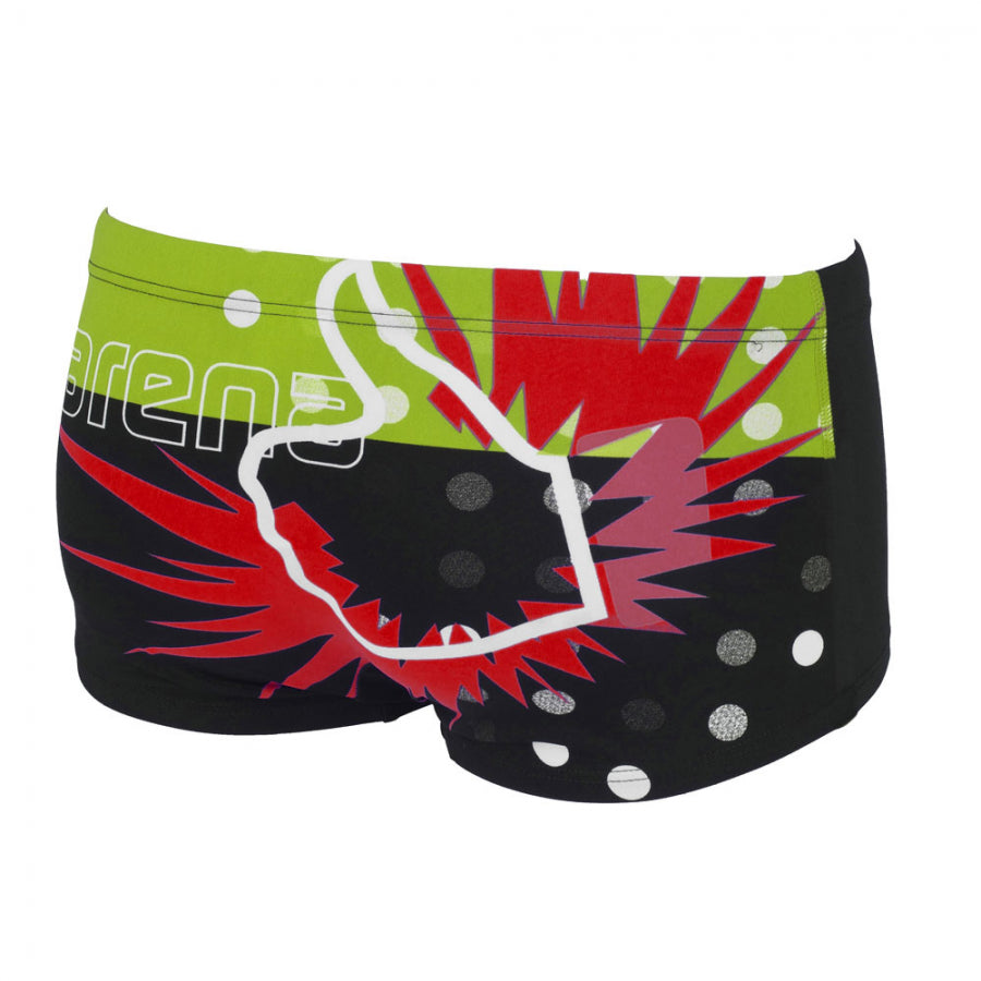 Arena Like Mens Low Waist Short Black