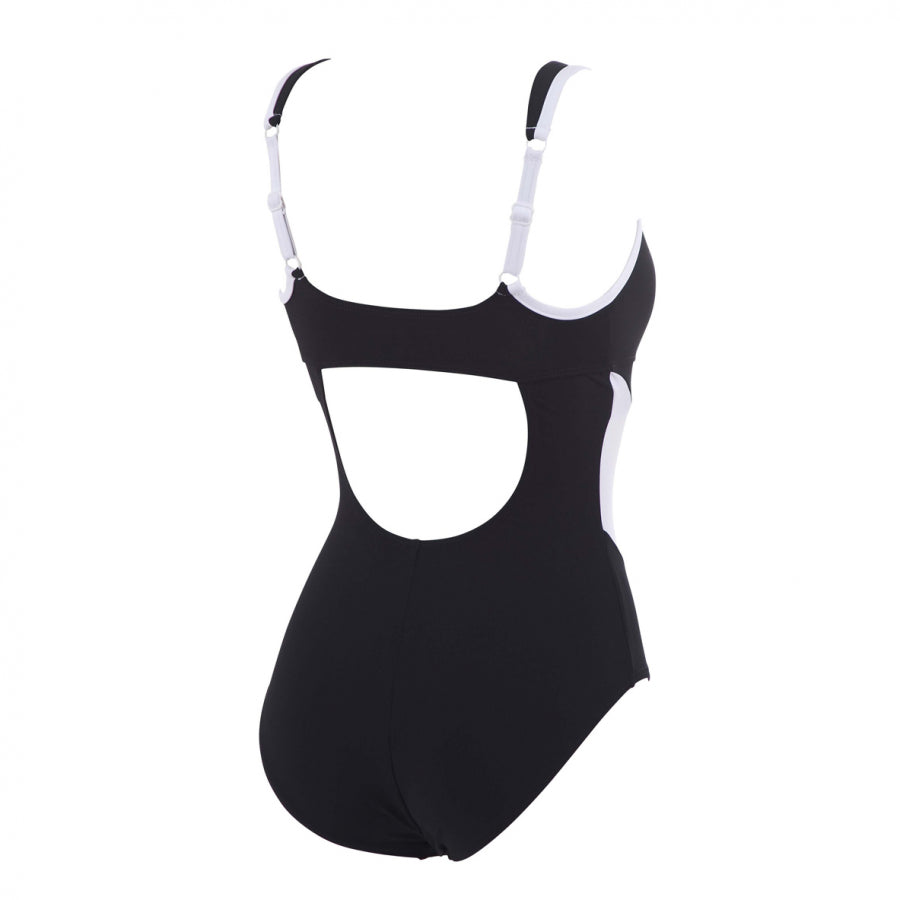 Buy Arena Black and White Makimurax Body Shaping Swimsuit