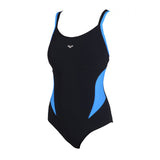 Buy Arena Black & Turquoise Body Shaping Swimsuit Makimurax