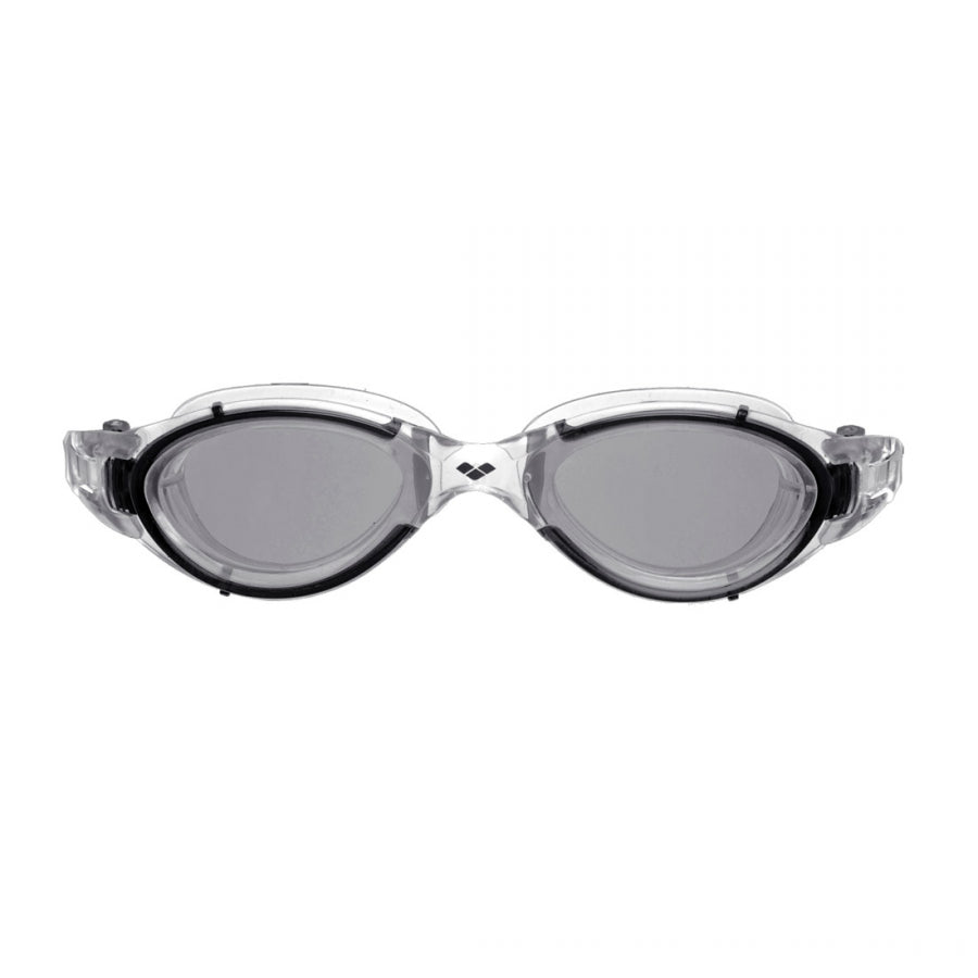 Arena Nimess Swim Goggles Smoke Lens Clear Strap