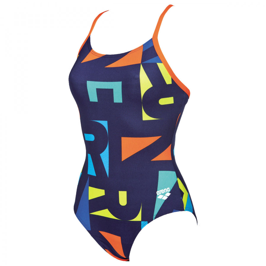 Arena Odense Swimsuit - Blue / Orange