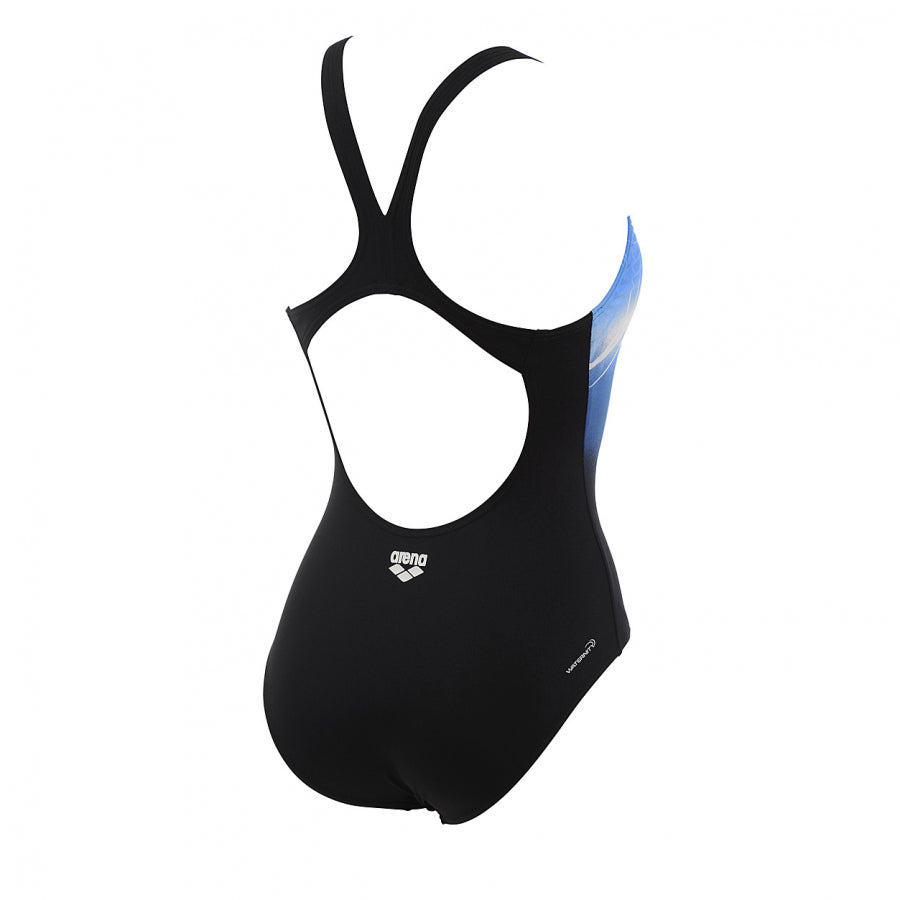 Arena Planet Swimsuit (Black - Blue)