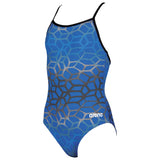 Arena Polycarbonite II Girls Swimsuit - Blue