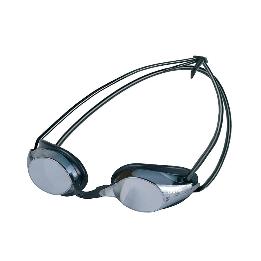 Arena Pure Mirror Racing Goggles - Smoke/Silver Lens