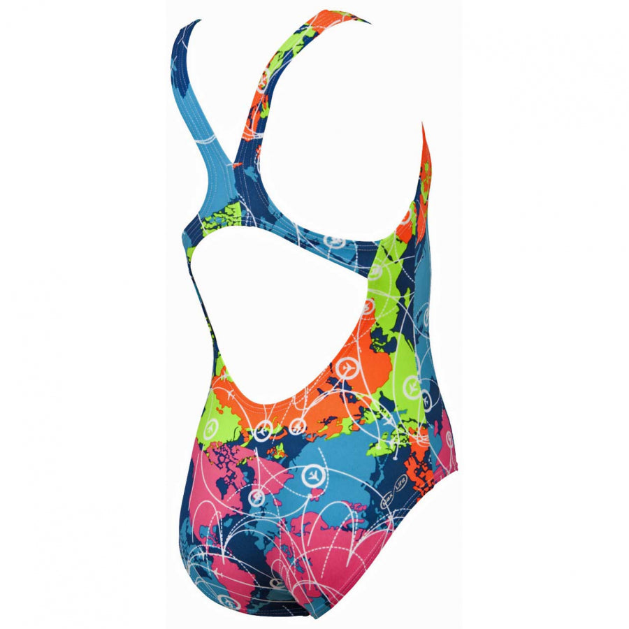 Shop Arena Junior Blue Swimsuit - Routes