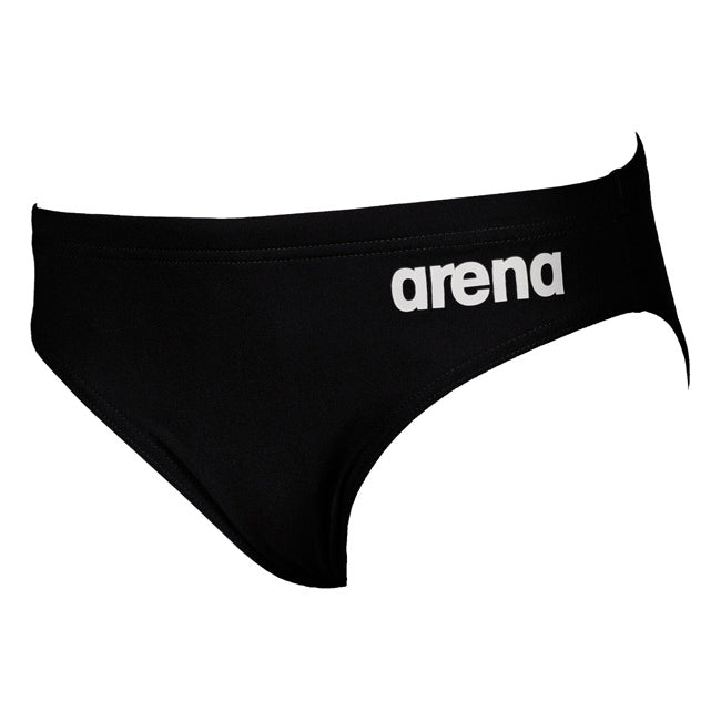 Arena Junior Solid Swim Brief - Black