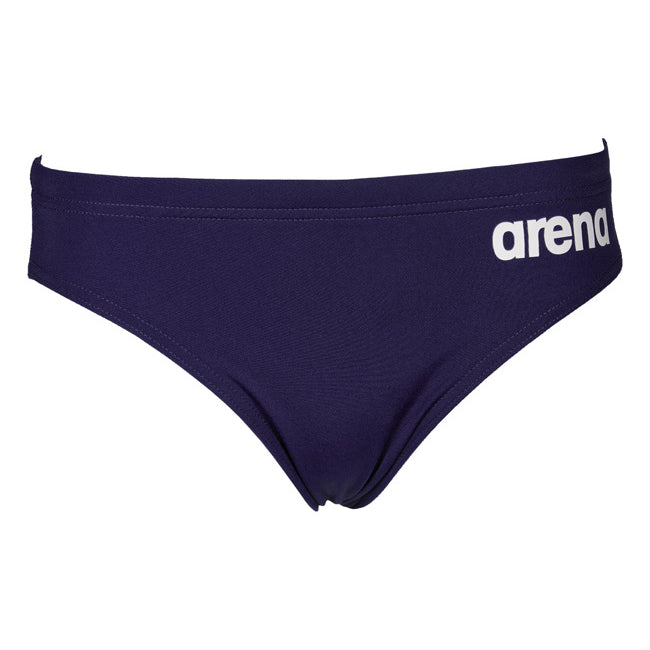 Arena Youth Solid Swim Brief - Navy Blue