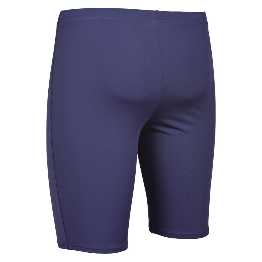 shop arena solid navy blue jammers