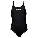 Arena Solid Pro Girls Swimsuit - Black