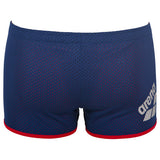 Buy Arena Square Cut Drag Shorts - Navy Blue
