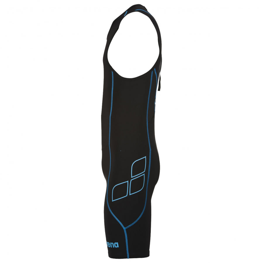Arena Men's ST Black Trisuit - Rear Zip