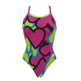 Arena Ladies Purple Swimsuit - Tickers