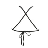Patterned Arena Triangle Feel Bikini Top